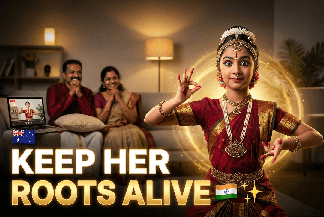 online bharatanatyam classes australia