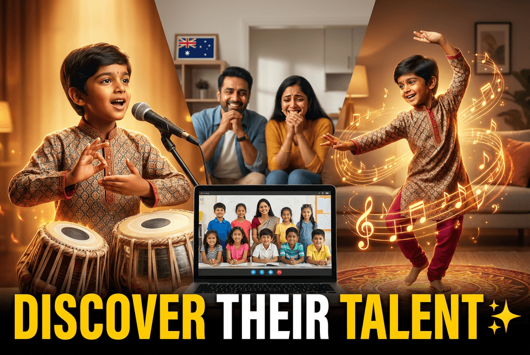 best online indian music classes for kids australia