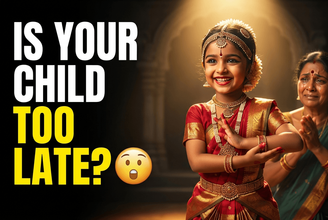 right age for kids to start Indian classical dance