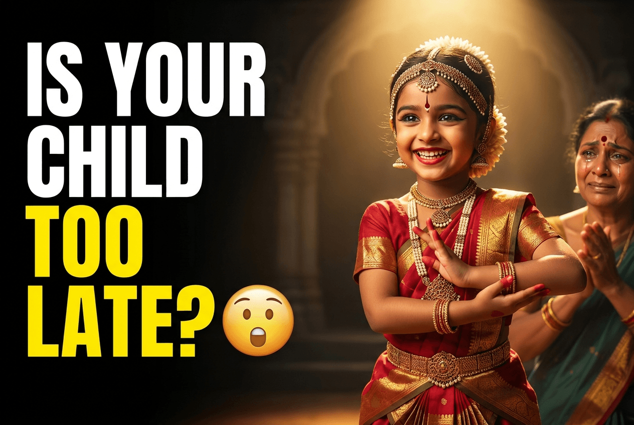 right age for kids to start Indian classical dance