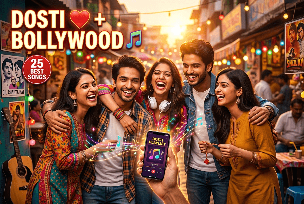 25 Best Bollywood Songs for Friendship Day: The Ultimate Dosti Playlist