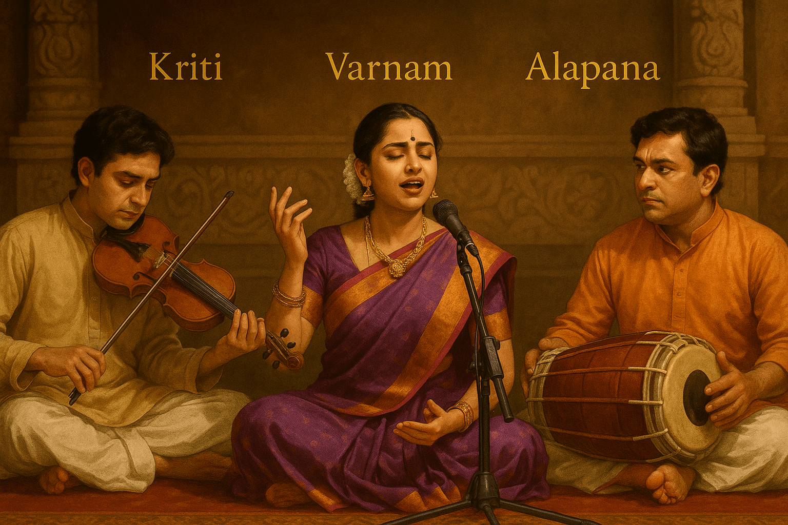 Carnatic music structure