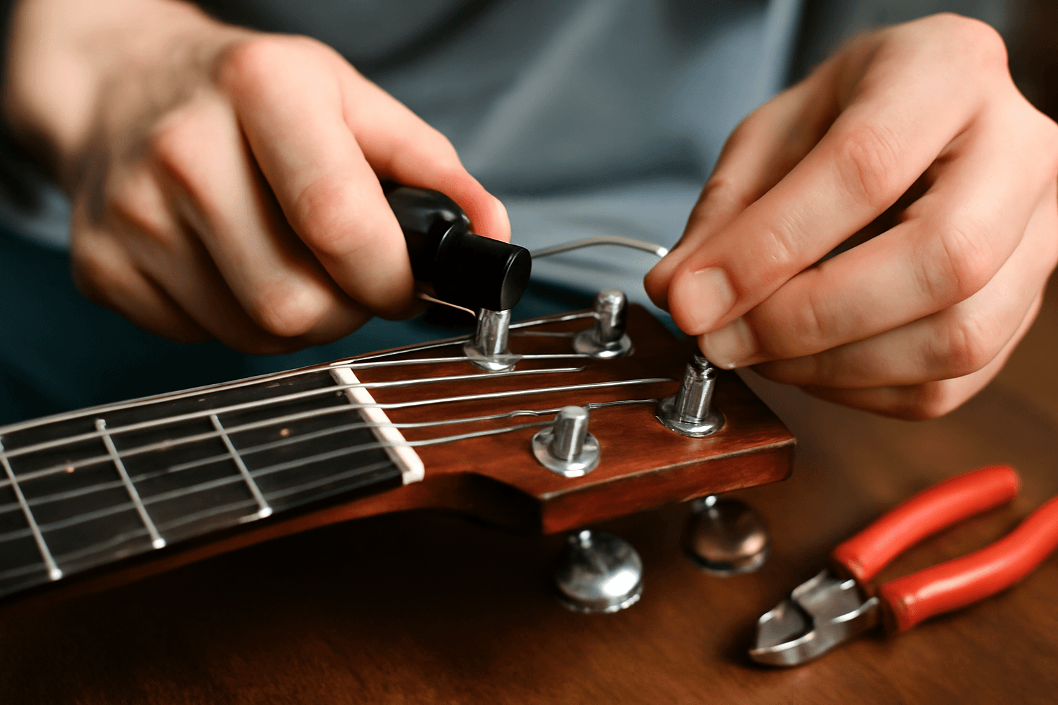 Flatwound guitar strings