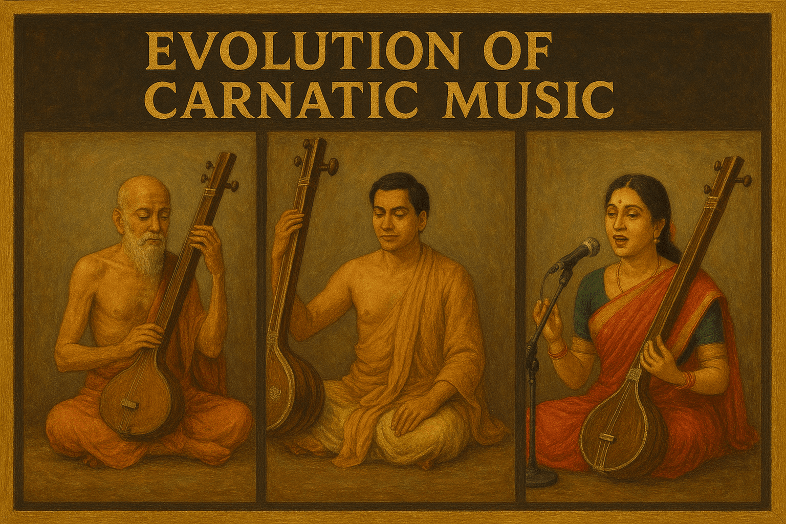 Indian music styles.