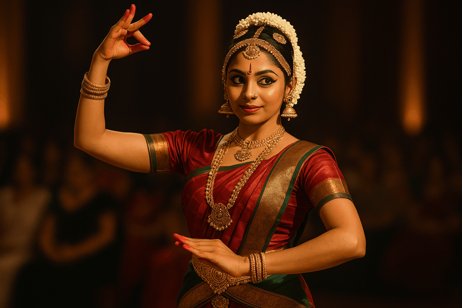 bharatanatyam jewellery set (