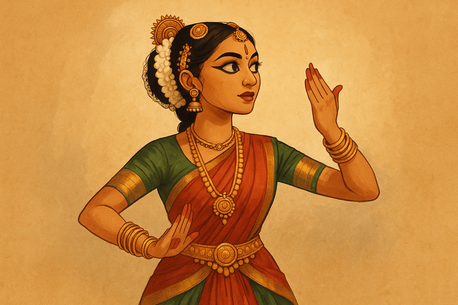 bharatanatyam ornaments set
