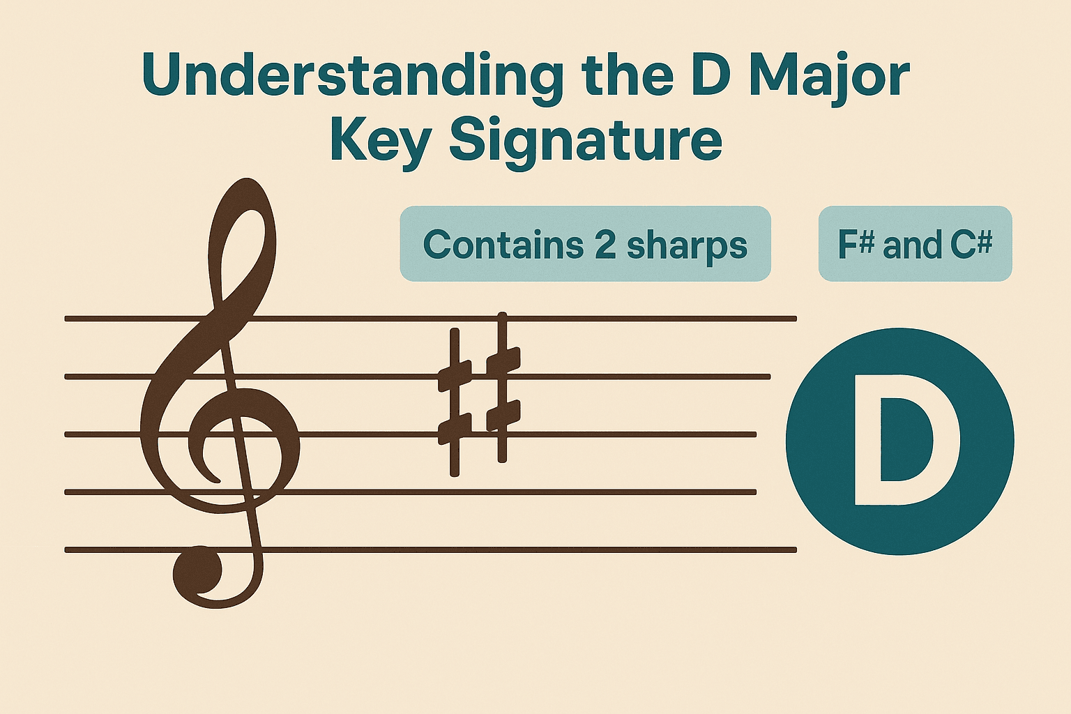 d major piano