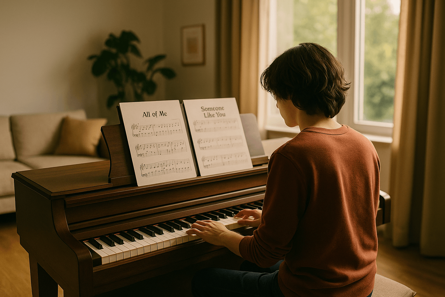 easiest pop piano songs