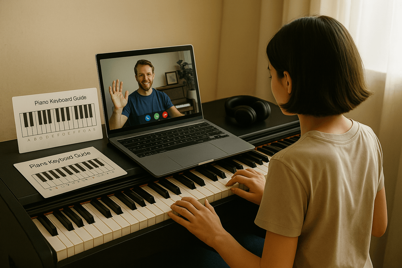learn piano keys fast