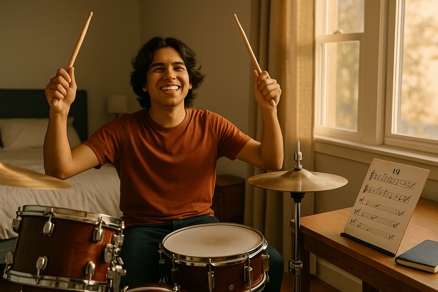 learn to play drums