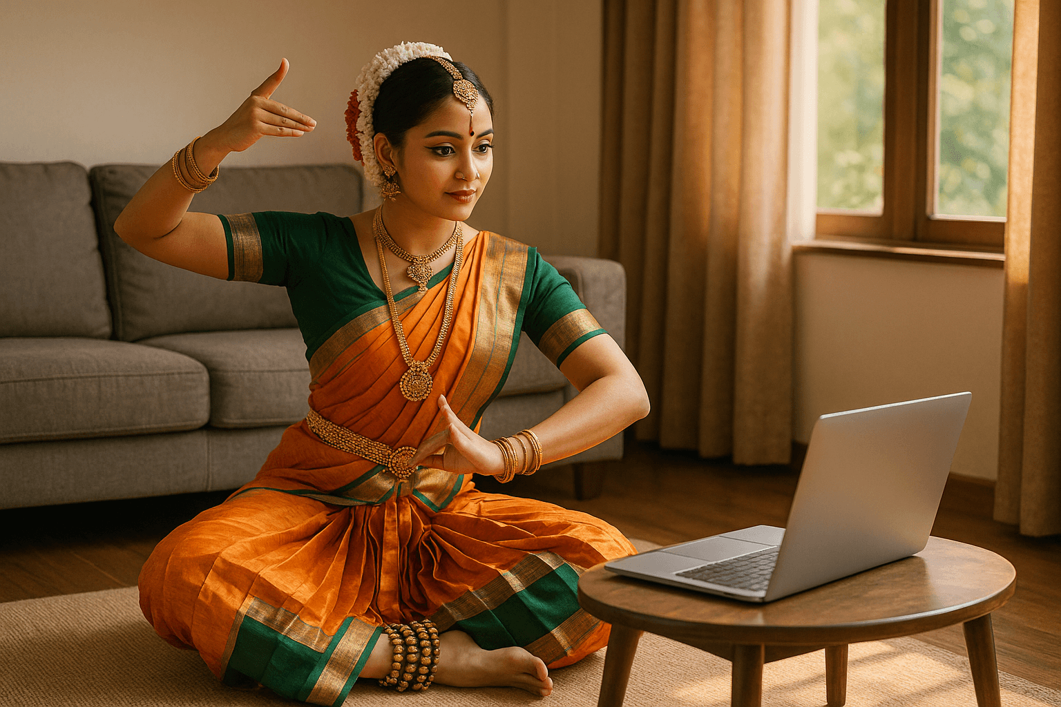 online bharatanatyam classes 