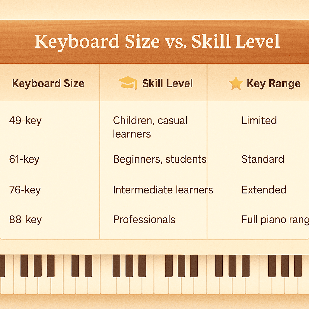 unweighted keys