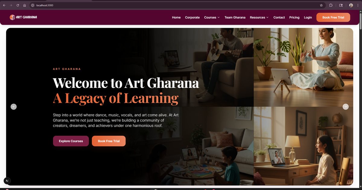 Art Gharana logo